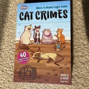 SOLD || Cat Crimes logic game